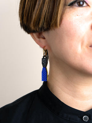 FORM103 ELLORA Hoops - Black, Blue, Yellow