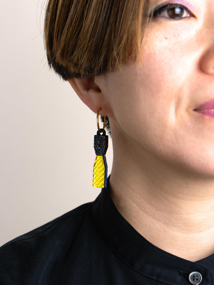 FORM103 ELLORA Hoops - Black, Blue, Yellow