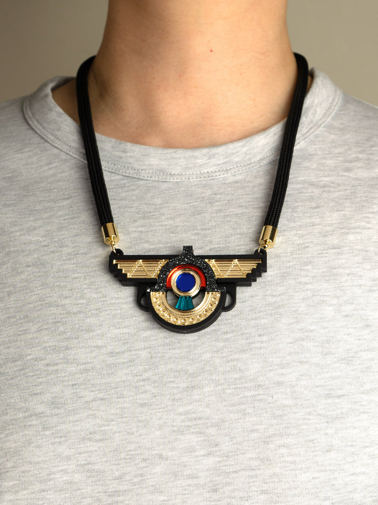 FORM104 AJANTA Necklace - Black