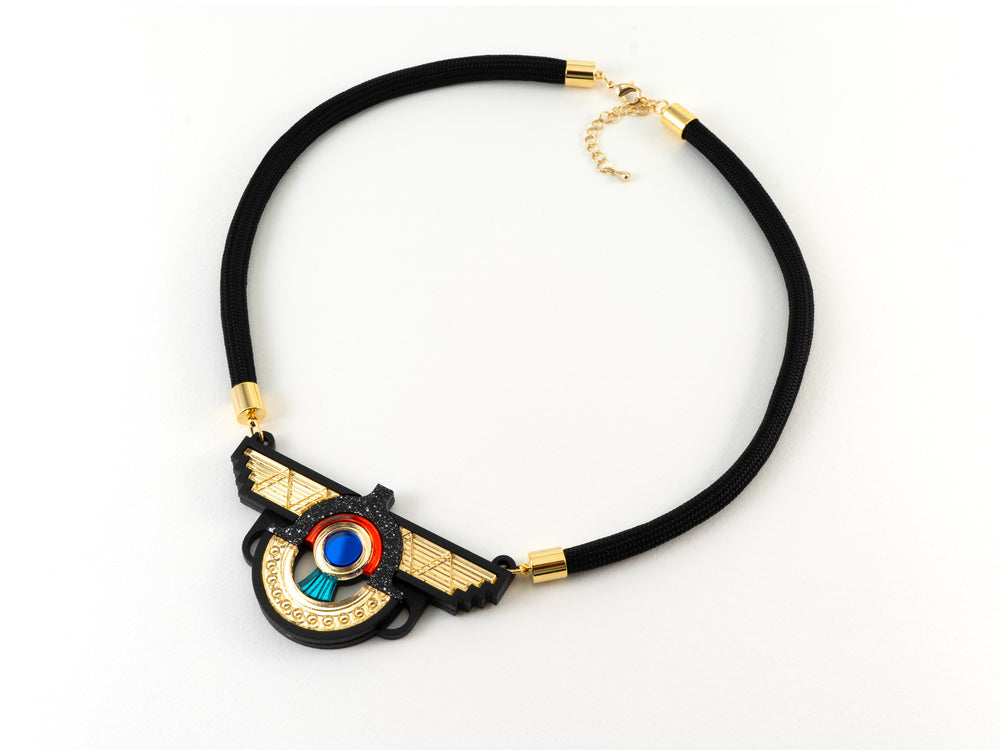 FORM104 AJANTA Necklace - Black